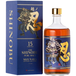 Shinobu 15 Years Mizunara Oak 43%