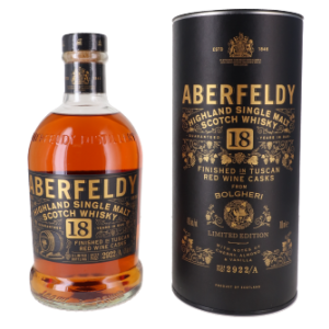 Aberfeldy 18 Years Bolgheri 43%
