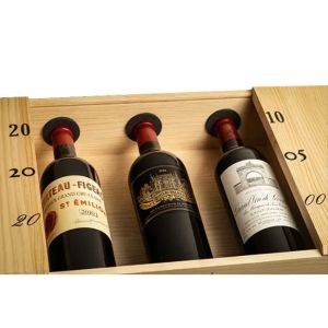 La Trilogie d'Exception : Figeac 2010 - Palmer 2005 - Léoville Las Cases 2000 (Caisse 3 Bouteilles)